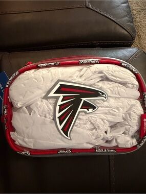 Vera Bradley Clear Atlanta Falcons Cosmetic Pouch/fanny pack
